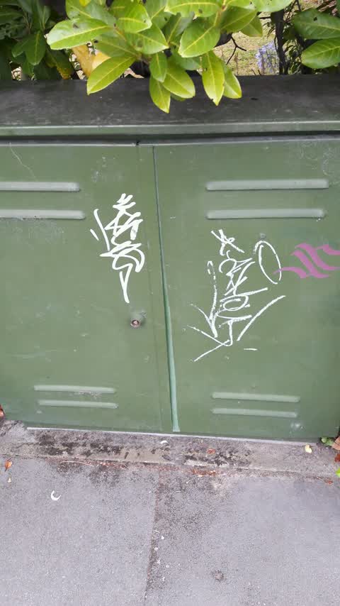 Graffiti, a report photo