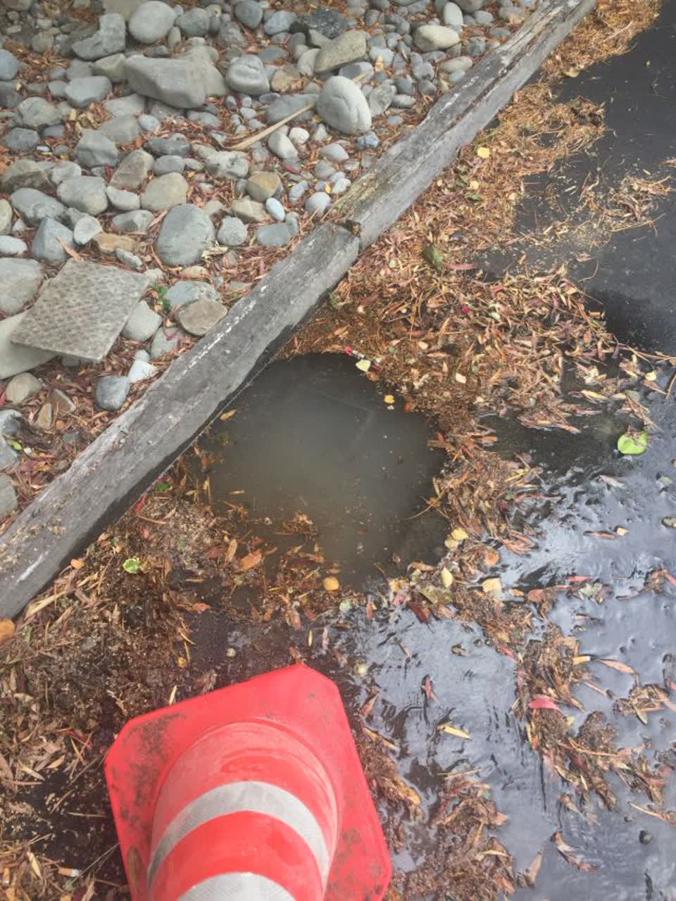 The photograph attached to this water supply report