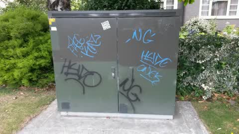 Graffiti, a report photo