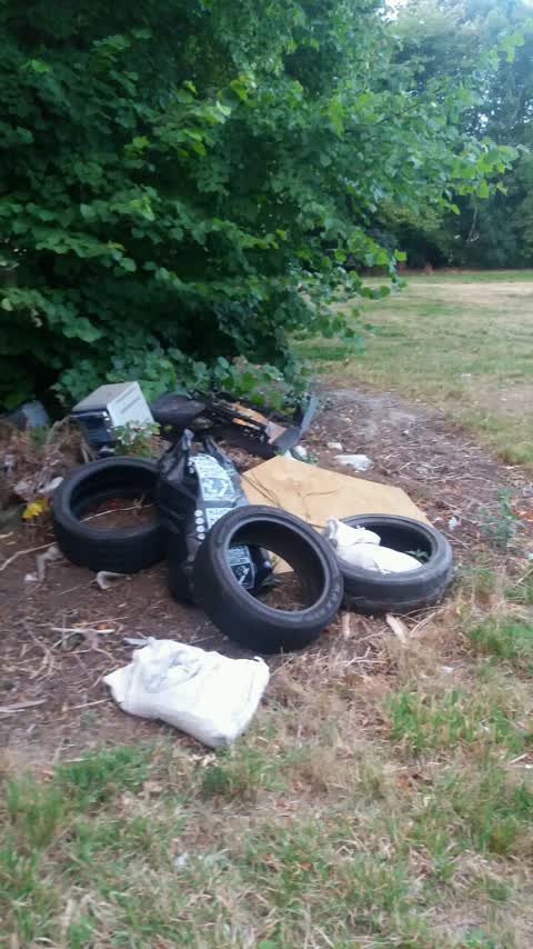 Rubbish/Recycling, a report photo