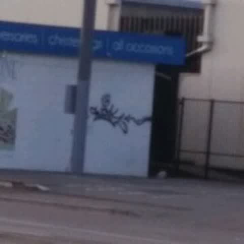Graffiti, a report photo