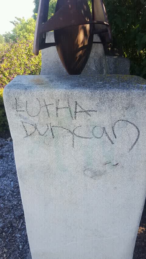 Graffiti, a report photo