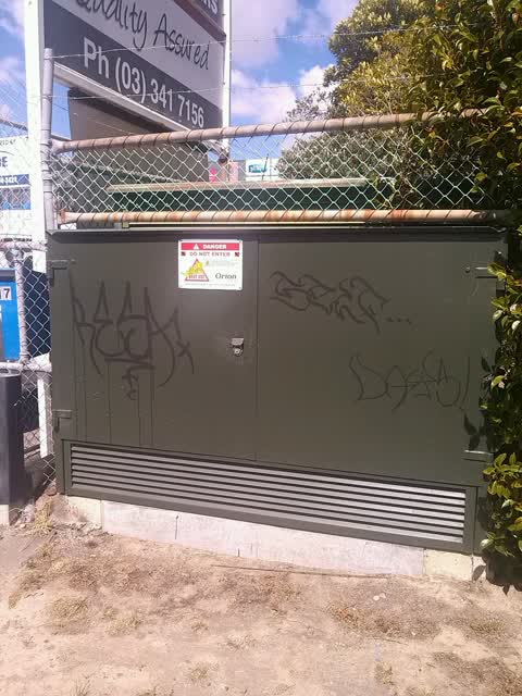 Graffiti, a report photo