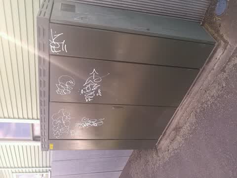 Graffiti, a report photo