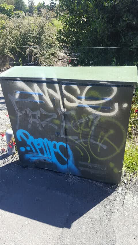 Graffiti, a report photo