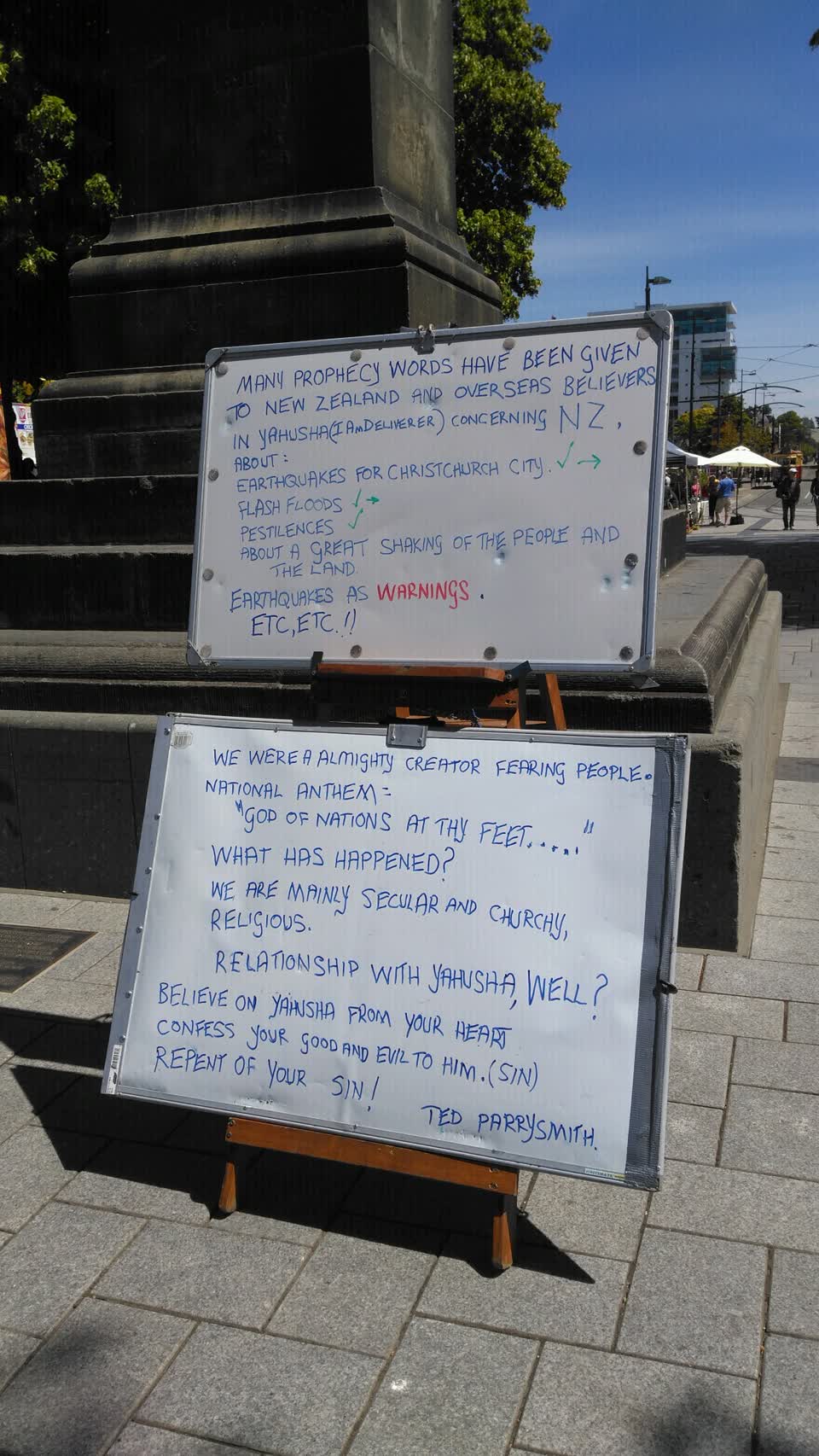 The photograph attached to this parks report