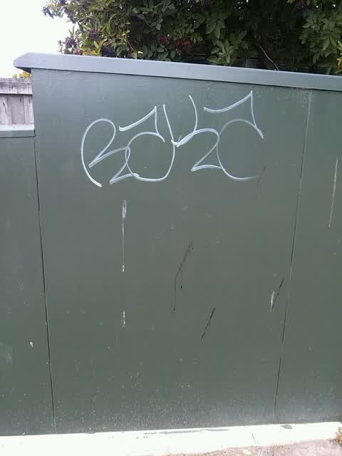 Graffiti, a report photo
