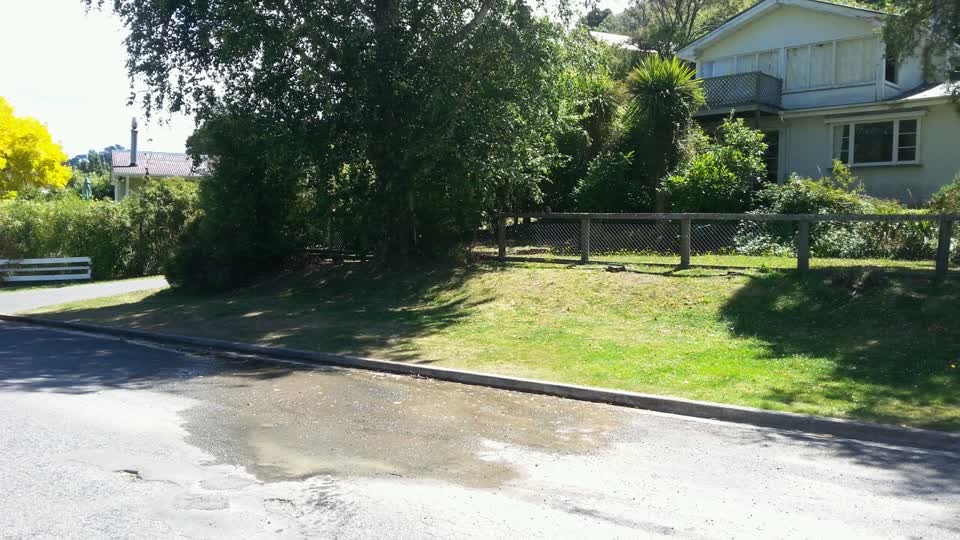 The photograph attached to this wastewater/stormwater report