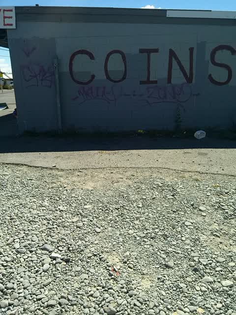 Graffiti, a report photo