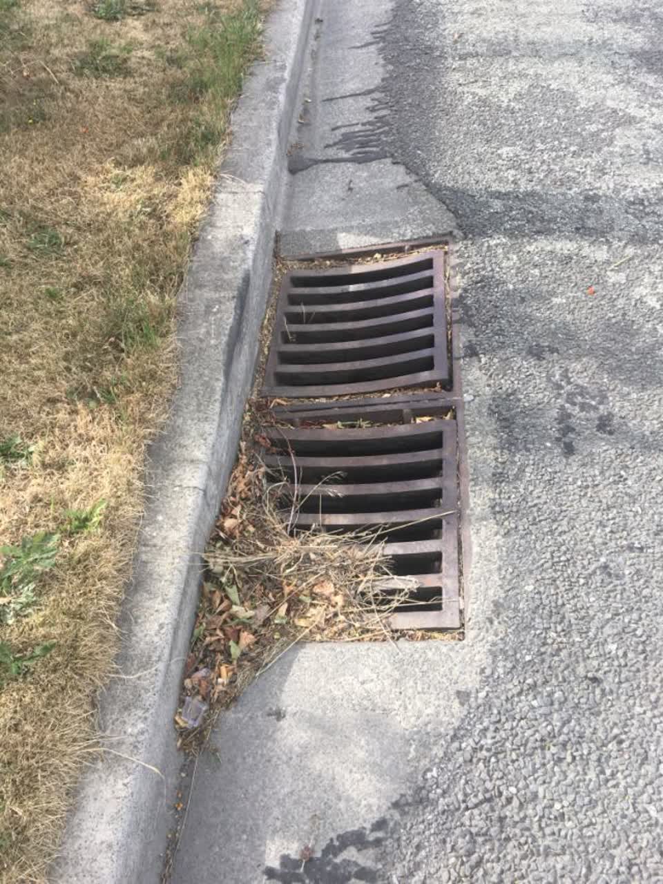 The photograph attached to this wastewater/stormwater report