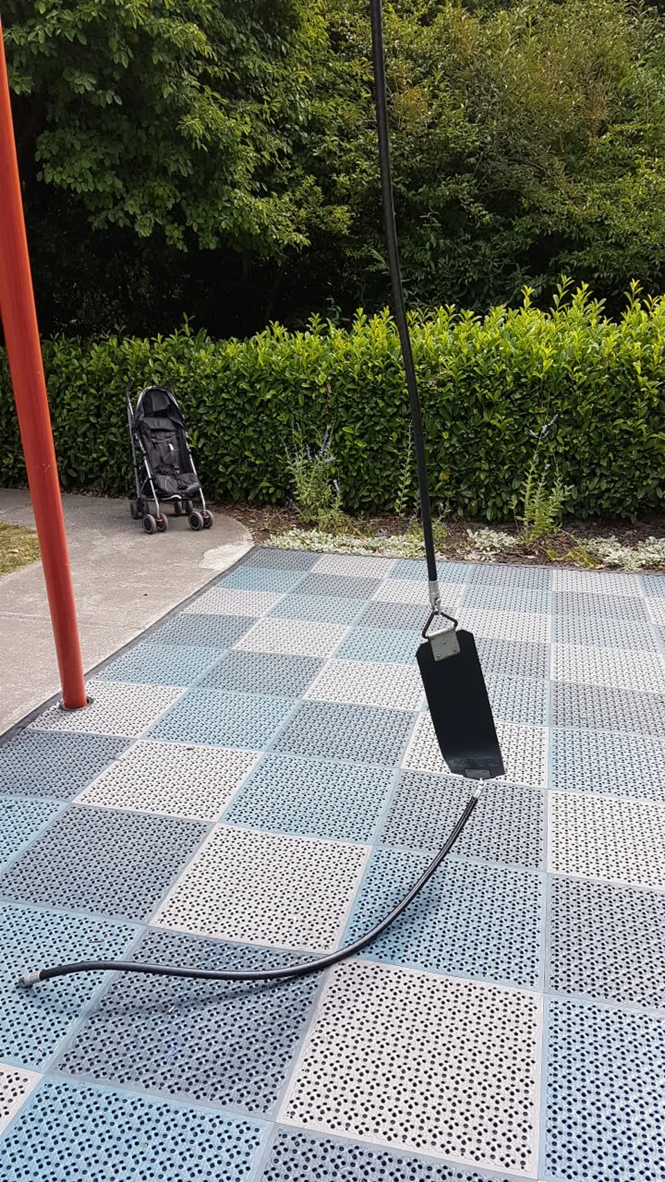 The photograph attached to this parks report