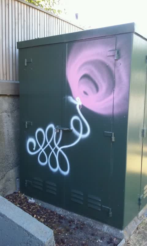 Graffiti, a report photo
