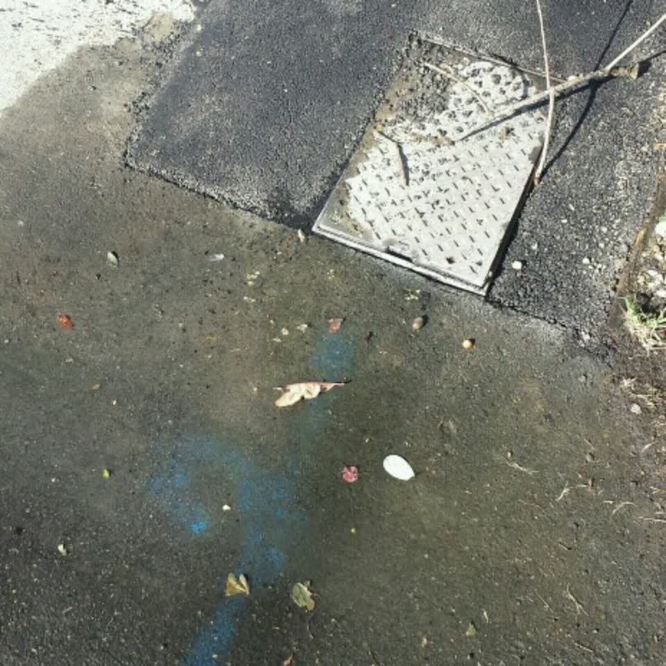 The photograph attached to this water supply report
