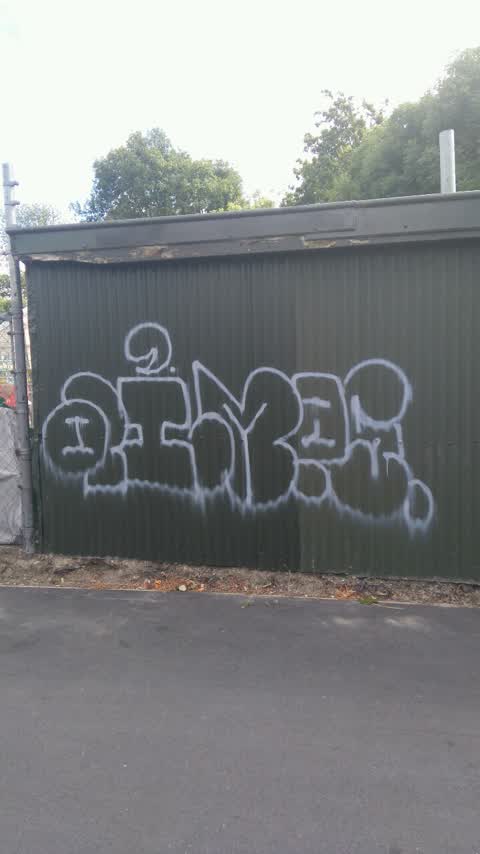 Graffiti, a report photo