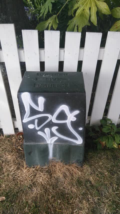 Graffiti, a report photo