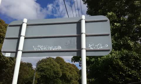 Graffiti, a report photo
