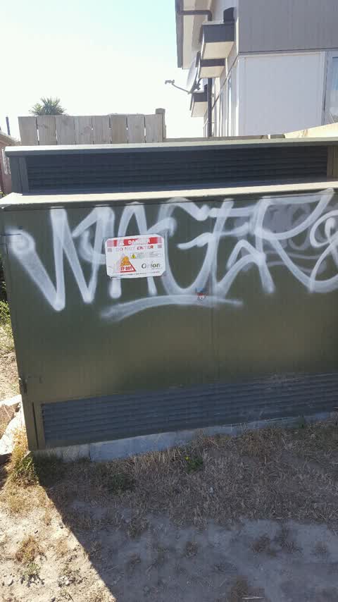 Graffiti, a report photo