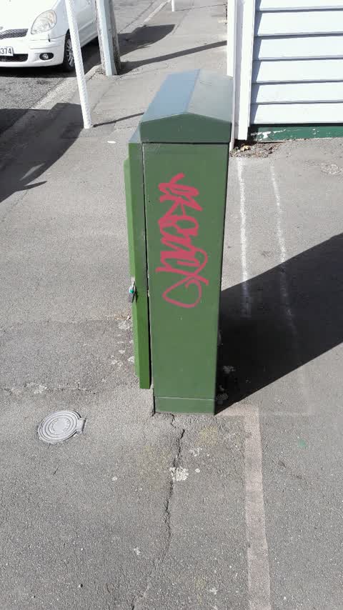 Graffiti, a report photo