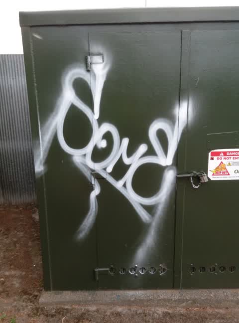 Graffiti, a report photo