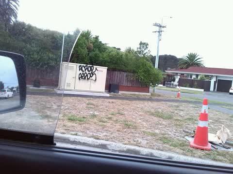 Graffiti, a report photo