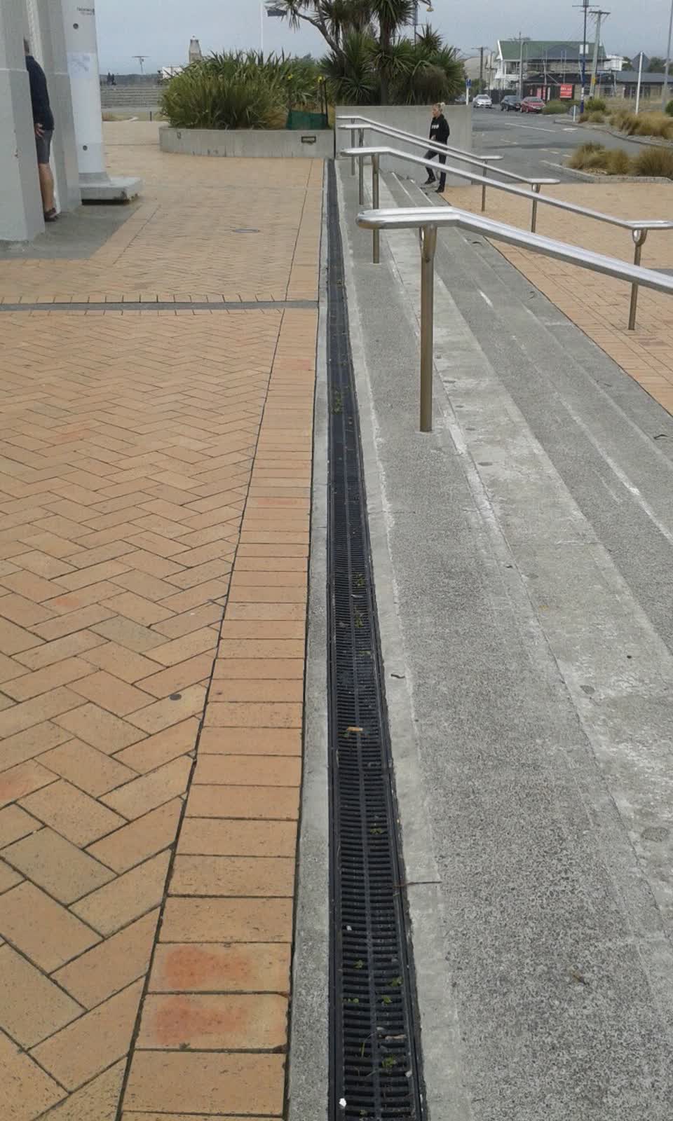 The photograph attached to this wastewater/stormwater report