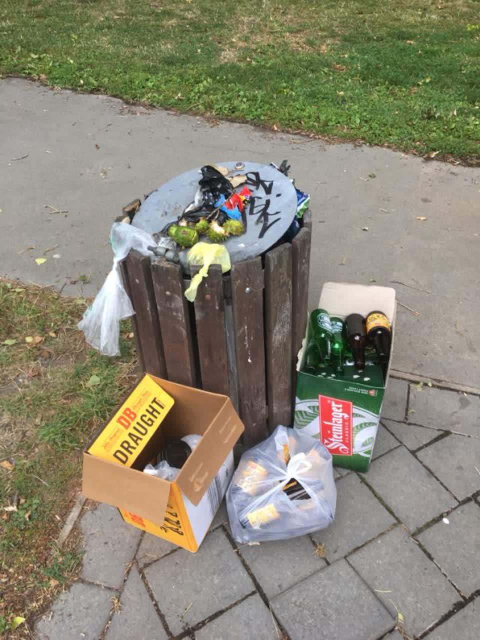 The photograph attached to this parks report