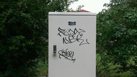 Graffiti — a report photo