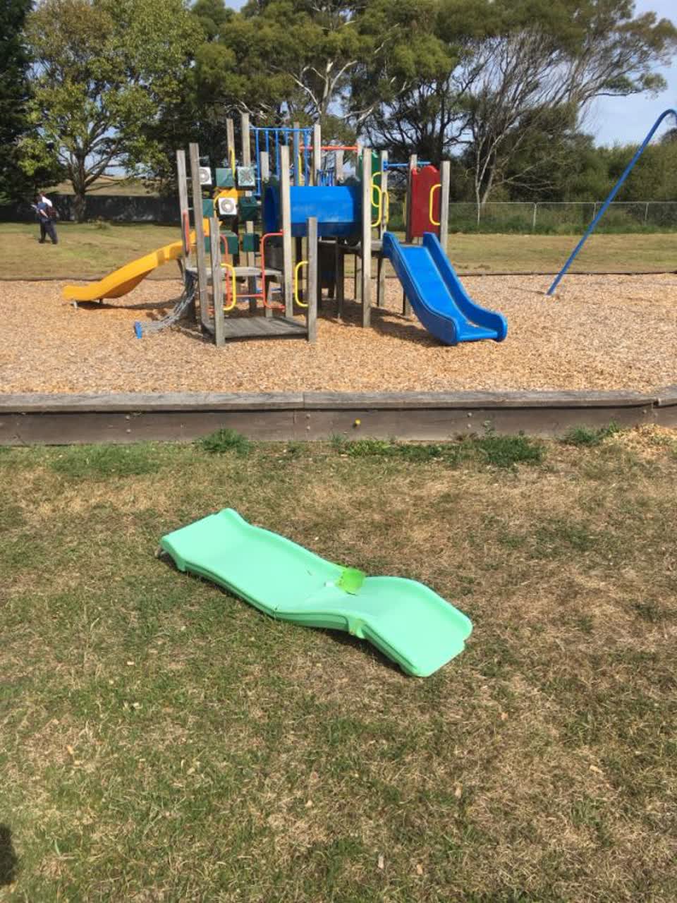 The photograph attached to this parks report