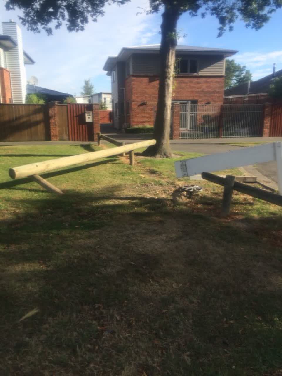The photograph attached to this parks report