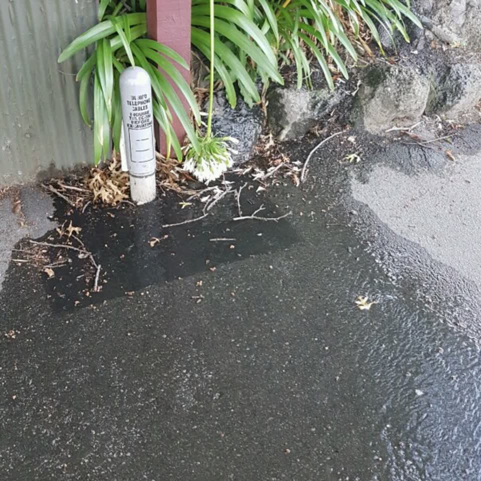 The photograph attached to this water supply report