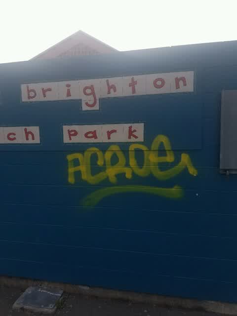 Graffiti, a report photo