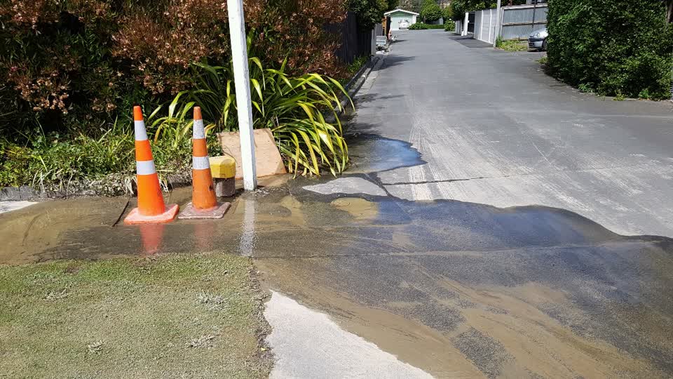 The photograph attached to this water supply report