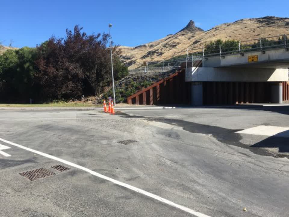 The photograph attached to this wastewater/stormwater report