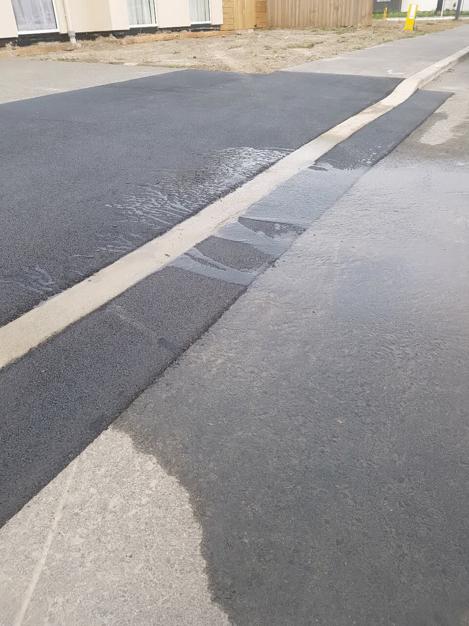 The photograph attached to this water supply report