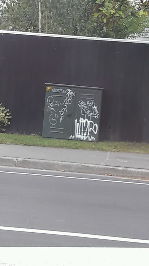 Graffiti, a report photo