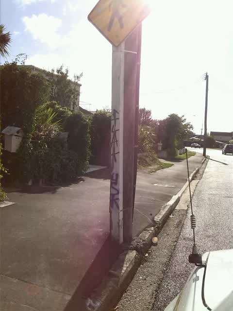 Graffiti, a report photo