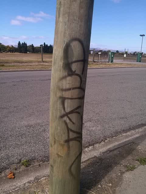 Graffiti, a report photo