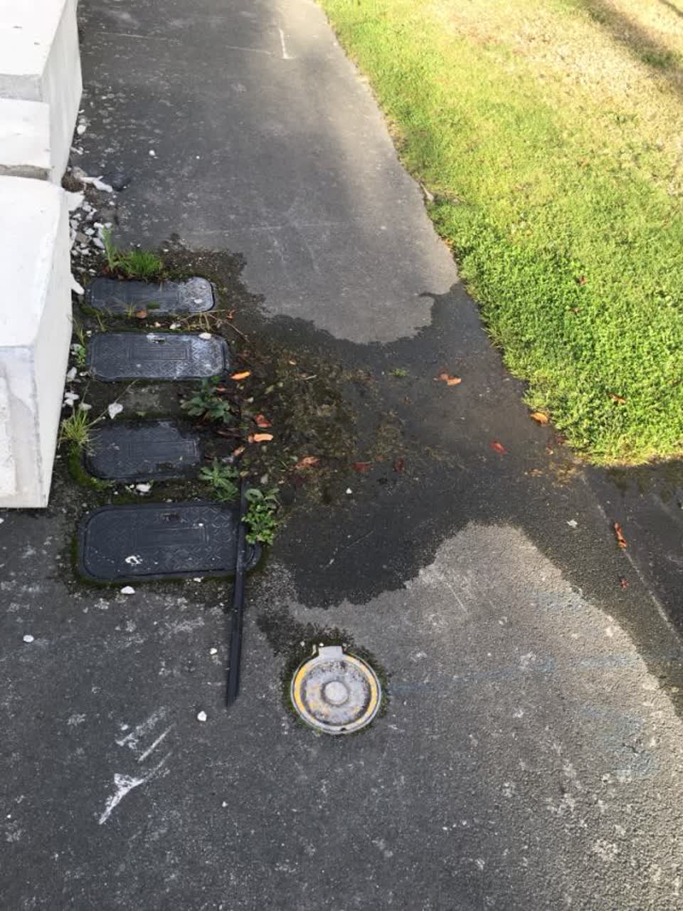 The photograph attached to this water supply report