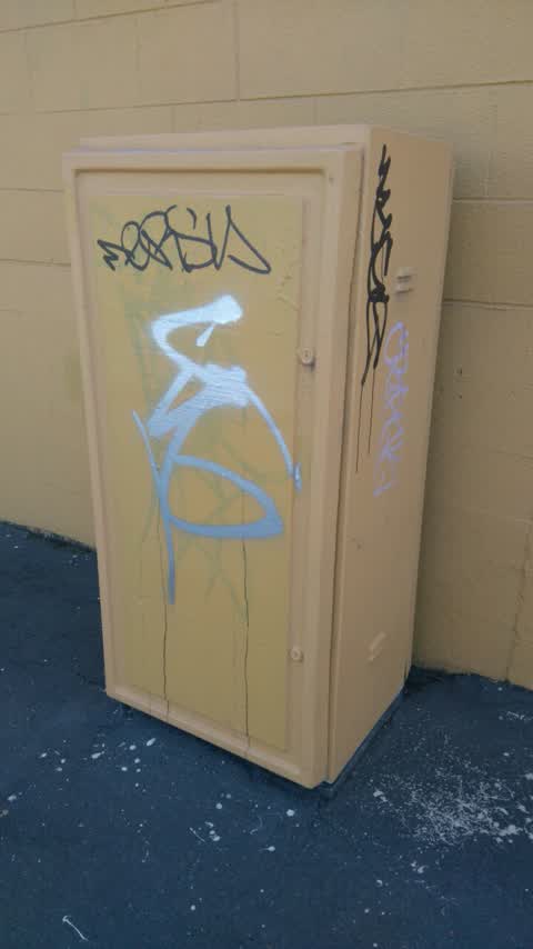 Graffiti, a report photo