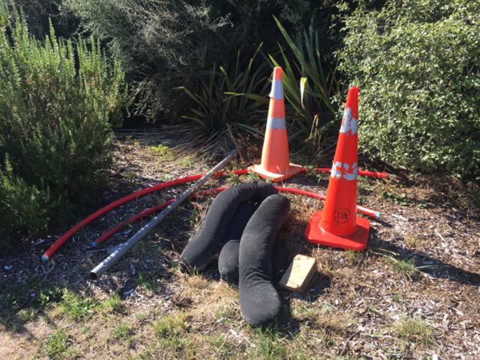 The photograph attached to this parks report