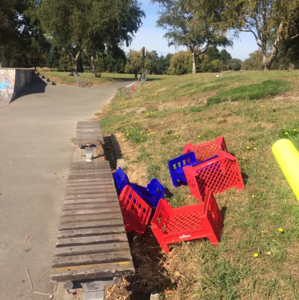 The photograph attached to this parks report
