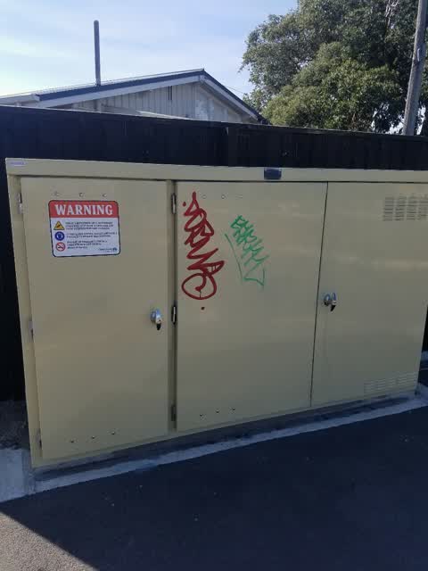 Graffiti, a report photo
