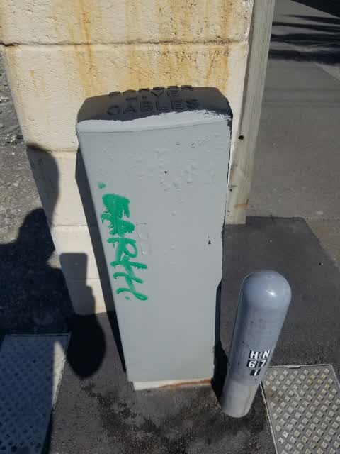 Graffiti, a report photo
