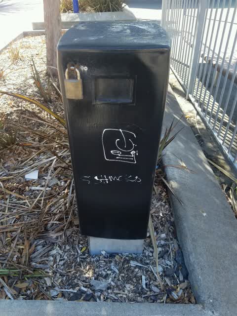 Graffiti, a report photo