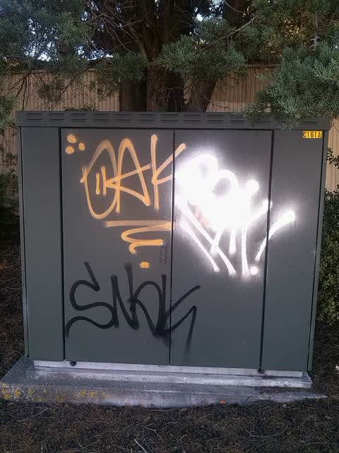 Graffiti, a report photo