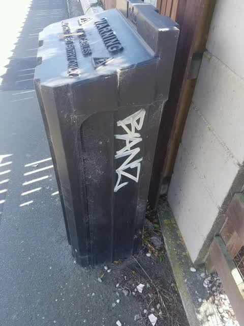 Graffiti, a report photo