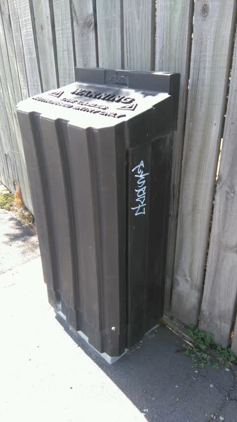 Graffiti, a report photo
