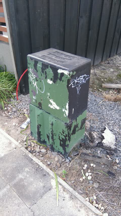 Graffiti, a report photo
