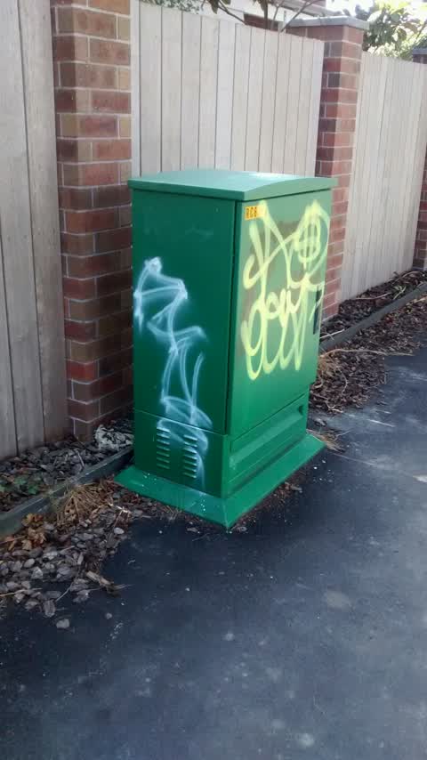 Graffiti, a report photo