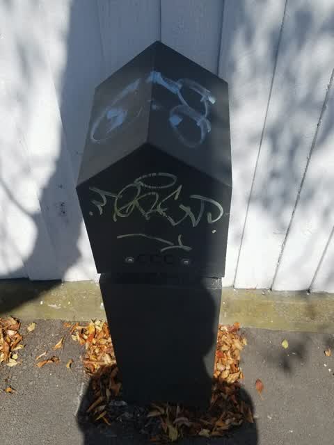 Graffiti, a report photo